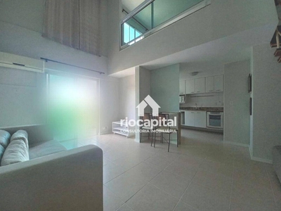 Apartamento Duplex em Barra da Tijuca, Rio de Janeiro/RJ de 72m² 1 quartos à venda por R$ 760.000,00 ou para locação R$ 3.650,00/mes