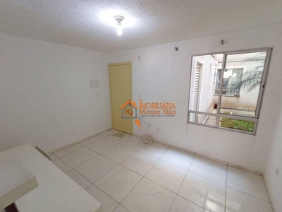 Apartamento em Água Chata, Guarulhos/SP de 45m² 2 quartos para locação R$ 1.000,00/mes