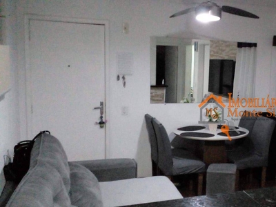 Apartamento em Água Chata, Guarulhos/SP de 49m² 2 quartos à venda por R$ 227.000,00
