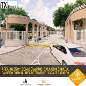 Apartamento em Águas Lindas, Belém/PA de 46m² 2 quartos à venda por R$ 137.000,00