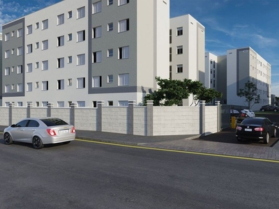 Apartamento em Amendoeira, São Gonçalo/RJ de 52m² 2 quartos à venda por R$ 223.990,00