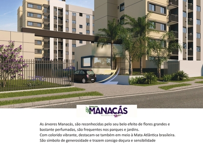 Apartamento em Aristocrata, São José dos Pinhais/PR de 55m² 2 quartos à venda por R$ 213.820,00