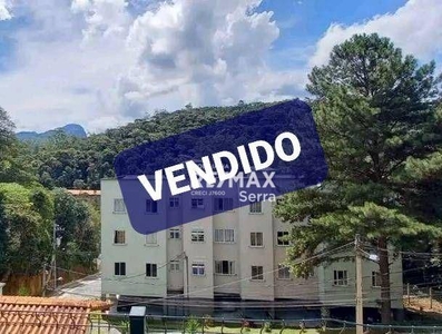 Apartamento em Barra do Imbuí, Teresópolis/RJ de 54m² 2 quartos à venda por R$ 168.900,00
