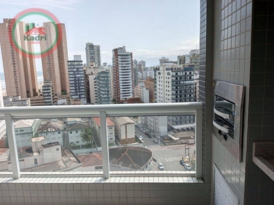 Apartamento em Boqueirão, Praia Grande/SP de 120m² 1 quartos para locação R$ 2.600,00/mes