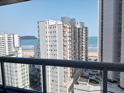 Apartamento em Boqueirão, Praia Grande/SP de 120m² 2 quartos para locação R$ 4.000,00/mes