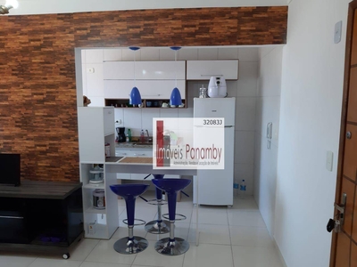 Apartamento em Boqueirão, Praia Grande/SP de 44m² 1 quartos à venda por R$ 229.000,00
