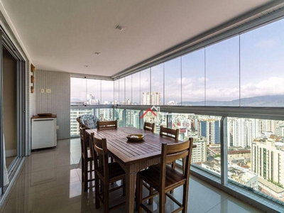 Apartamento em Boqueirão, Santos/SP de 167m² 3 quartos à venda por R$ 2.553.000,00 ou para locação R$ 15.000,00/mes