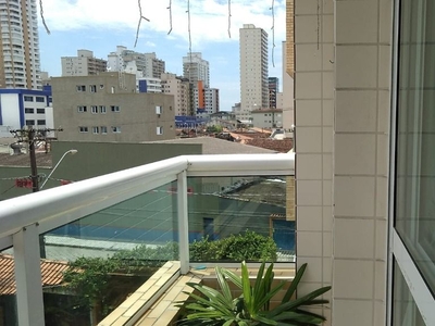 Apartamento em Campo da Aviação, Praia Grande/SP de 38m² 1 quartos à venda por R$ 214.000,00
