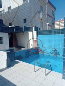 Apartamento em Campo da Aviação, Praia Grande/SP de 48m² 2 quartos à venda por R$ 229.000,00