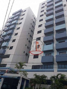 Apartamento em Campo da Aviação, Praia Grande/SP de 50m² 1 quartos à venda por R$ 214.000,00