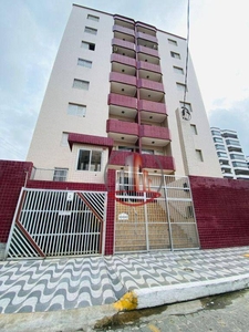 Apartamento em Campo da Aviação, Praia Grande/SP de 55m² 1 quartos à venda por R$ 224.000,00