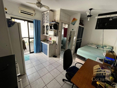 Apartamento em Canto do Forte, Praia Grande/SP de 28m² 1 quartos à venda por R$ 134.000,00