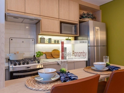 Apartamento em Centro, Santo André/SP de 37m² 2 quartos à venda por R$ 289.000,00