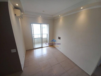 Apartamento em Centro, São Vicente/SP de 63m² 2 quartos para locação R$ 2.795,00/mes