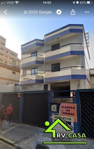 Apartamento em Cidade Ocian, Praia Grande/SP de 48m² 1 quartos à venda por R$ 219.000,00