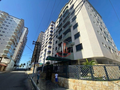 Apartamento em Cidade Ocian, Praia Grande/SP de 50m² 1 quartos à venda por R$ 209.000,00