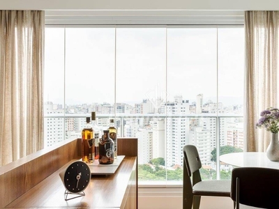 Apartamento em Consolação, São Paulo/SP de 55m² 1 quartos para locação R$ 8.500,00/mes