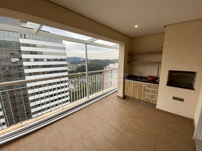 Apartamento em Empresarial 18 do Forte, Barueri/SP de 166m² 3 quartos para locação R$ 18.500,00/mes