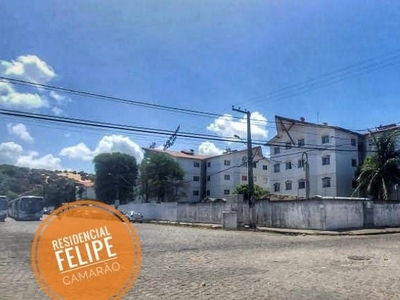 Apartamento em Felipe Camarão, Natal/RN de 45m² 2 quartos à venda por R$ 90.000,00