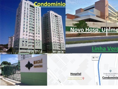 Apartamento em Glória, Macaé/RJ de 58m² 2 quartos à venda por R$ 199.000,00