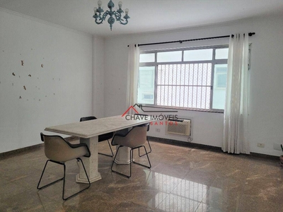 Apartamento em Gonzaga, Santos/SP de 179m² 3 quartos à venda por R$ 559.000,00 ou para locação R$ 4.000,00/mes