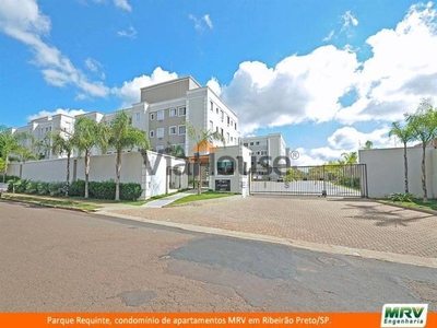 Apartamento em Ipiranga, Ribeirão Preto/SP de 49m² 2 quartos à venda por R$ 149.000,00