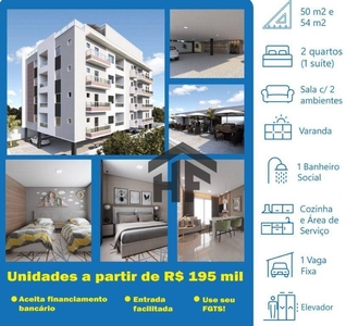 Apartamento em Jardim Atlântico, Olinda/PE de 50m² 2 quartos à venda por R$ 194.000,00