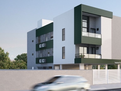 Apartamento em Jardim Cidade Universitária, João Pessoa/PB de 52m² 2 quartos à venda por R$ 209.000,00