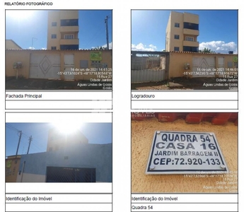 Apartamento em Jardim da Barragem II, Águas Lindas de Goiás/GO de 67m² 1 quartos à venda por R$ 105.677,00