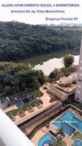 Apartamento em Jardim do Lago, Bragança Paulista/SP de 81m² 3 quartos para locação R$ 4.000,00/mes