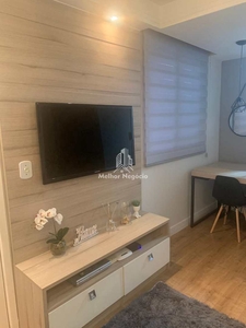 Apartamento em Jardim Flamboyant, Paulínia/SP de 50m² 2 quartos à venda por R$ 237.500,00