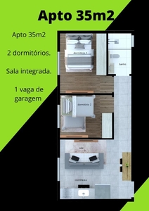 Apartamento em Jardim Maringá, São Paulo/SP de 27m² 2 quartos à venda por R$ 209.000,00