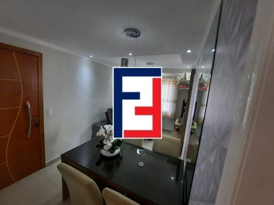 Apartamento em Jardim São Domingos, Guarulhos/SP de 63m² 2 quartos à venda por R$ 237.000,00