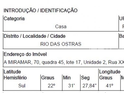 Apartamento em Lt 17 Qdr 45 Jardim Miramar, Rio Das Ostras/RJ de 80m² 1 quartos à venda por R$ 152.748,00