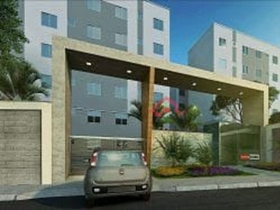 Apartamento em Madre Gertrudes, Belo Horizonte/MG de 43m² 2 quartos à venda por R$ 183.000,00