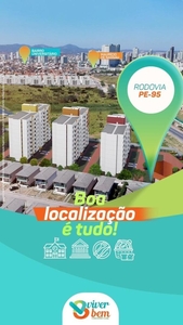 Apartamento em Nova Caruaru, Caruaru/PE de 50m² 2 quartos à venda por R$ 223.900,00
