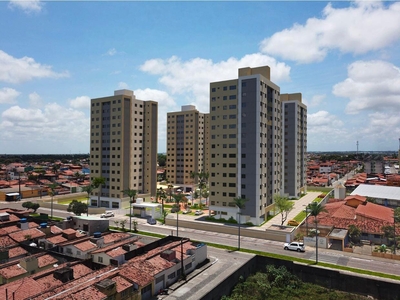 Apartamento em Nova Parnamirim, Parnamirim/RN de 51m² 2 quartos à venda por R$ 209.000,00