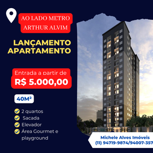 Apartamento em Parque das Paineiras, São Paulo/SP de 35m² 2 quartos à venda por R$ 213.000,00