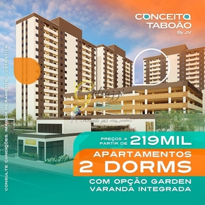 Apartamento em Parque Industrial das Oliveiras, Taboão da Serra/SP de 10m² 1 quartos à venda por R$ 218.900,00