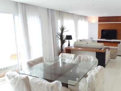 Apartamento em Ponta da Praia, Santos/SP de 189m² 3 quartos para locação R$ 15.000,00/mes