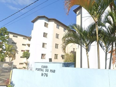Apartamento em Samarita, São Vicente/SP de 49m² 2 quartos à venda por R$ 105.000,00