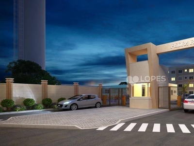 Apartamento em Três Pontes, Itaboraí/RJ de 40m² 2 quartos à venda por R$ 140.000,00