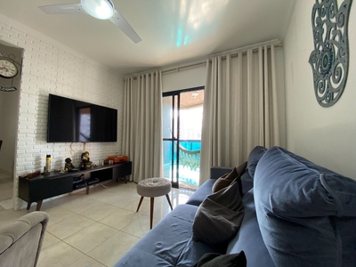 Apartamento em Vila Caiçara, Praia Grande/SP de 93m² 3 quartos à venda por R$ 415.000,00 ou para locação R$ 3.400,00/mes
