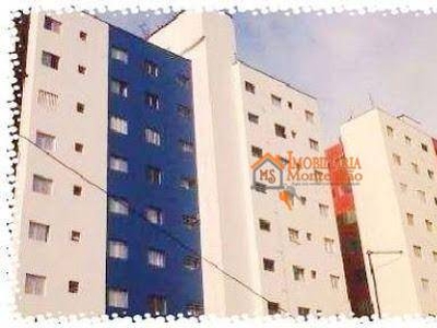 Apartamento em Vila Galvão, Guarulhos/SP de 55m² 2 quartos à venda por R$ 211.000,00
