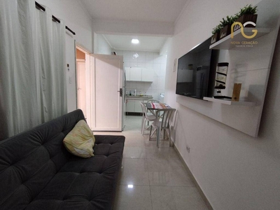 Apartamento em Balneário Maxland, Praia Grande/SP de 44m² 1 quartos à venda por R$ 190.000,00
