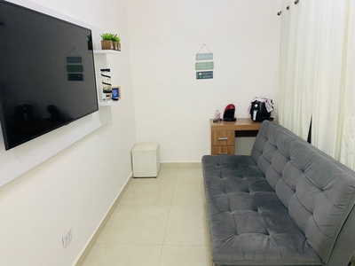 Apartamento em Vila Guilhermina, Praia Grande/SP de 44m² 1 quartos à venda por R$ 194.000,00