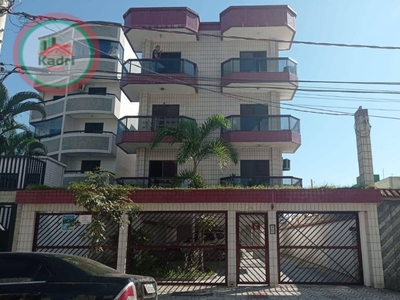 Apartamento em Vila Guilhermina, Praia Grande/SP de 53m² 1 quartos à venda por R$ 204.000,00