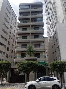 Apartamento em Vila Guilhermina, Praia Grande/SP de 58m² 1 quartos à venda por R$ 224.000,00
