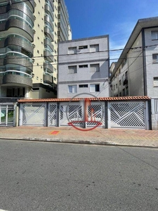 Apartamento em Vila Guilhermina, Praia Grande/SP de 60m² 2 quartos à venda por R$ 224.000,00