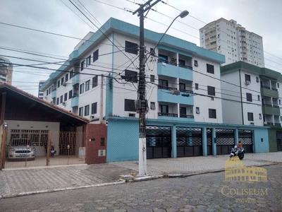 Apartamento em Vila Guilhermina, Praia Grande/SP de 62m² 2 quartos à venda por R$ 219.000,00